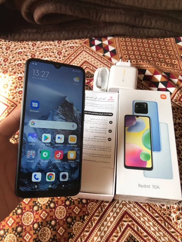 redmi 10A 4+2gb 128gb urgent sale 2