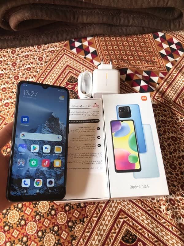 redmi 10A 4+2gb 128gb urgent sale 3