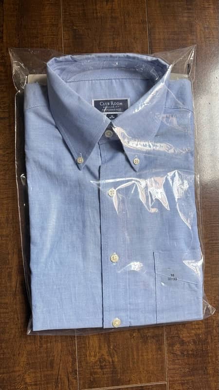 Club Room Dress Shirt Regular Size 1