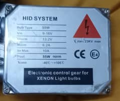 Xenon Hid Light with Balaster 55 watt