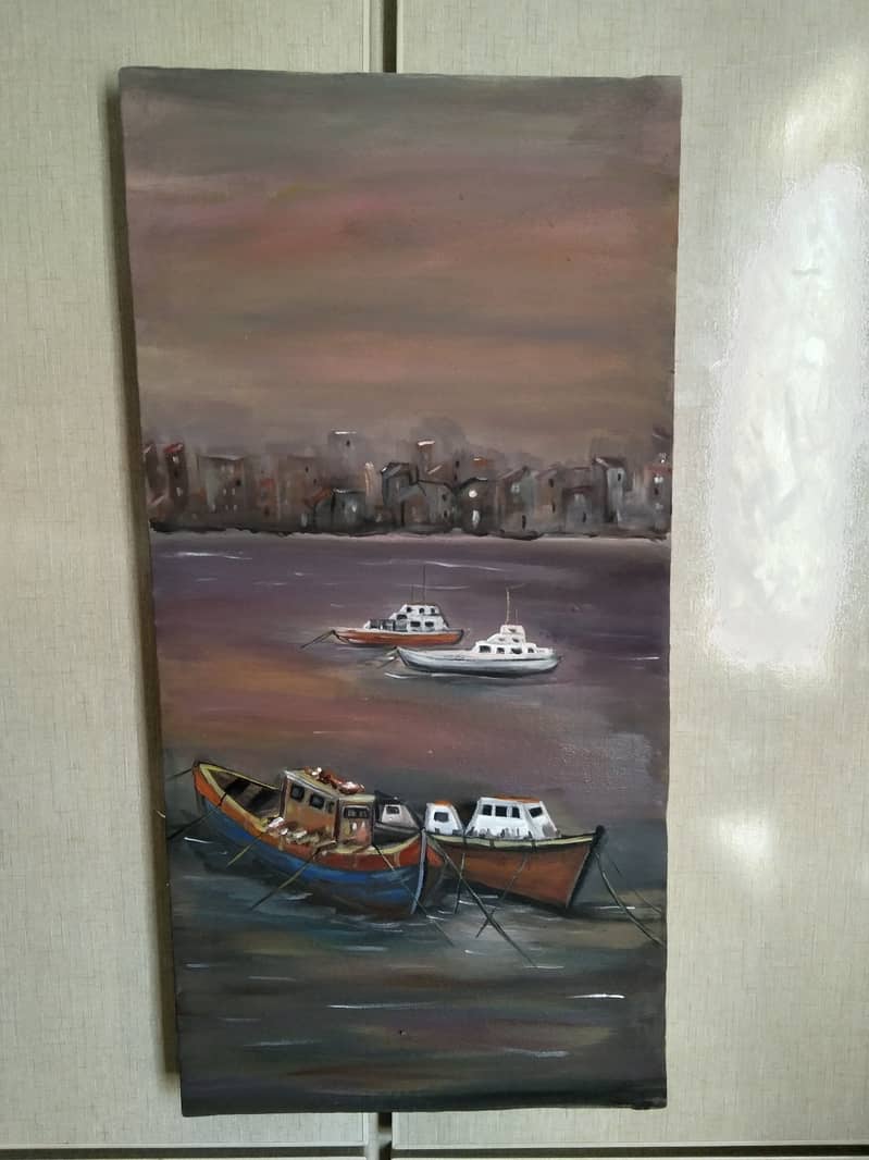 Sailing boat painting 2