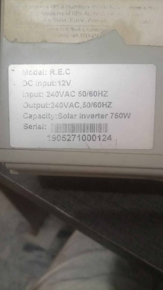 Used UPS for Sale in Karachi | Inversex Solar Ups inverter olx 2025 4