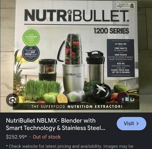 Nutribullet Blender 3