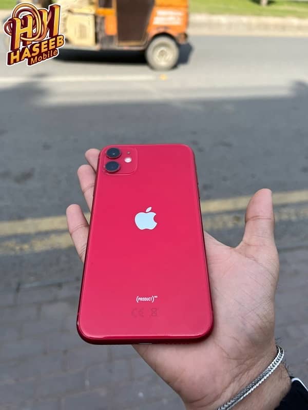 iPhone 11 | Red colour | 128Gb storage | factory unlock 0