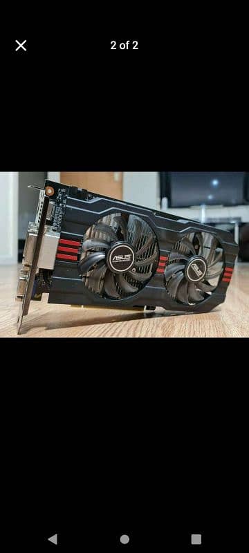 GTX 750 ti 2gb card ddr 5 128 bit 2