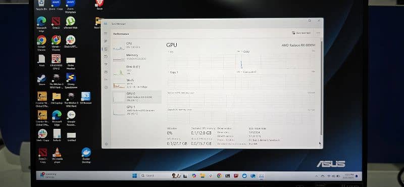 Asus Rog Strix Laptop Ryzen9 AMD RX6800M 10