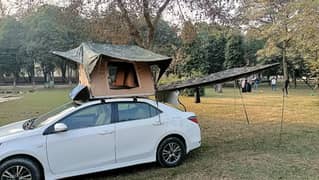 portable rooftop car tent