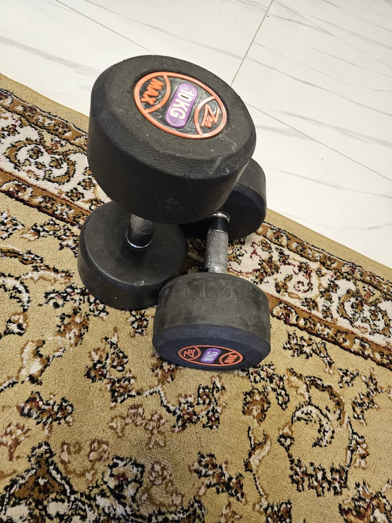 Zeemax 10kg dumbbells 0