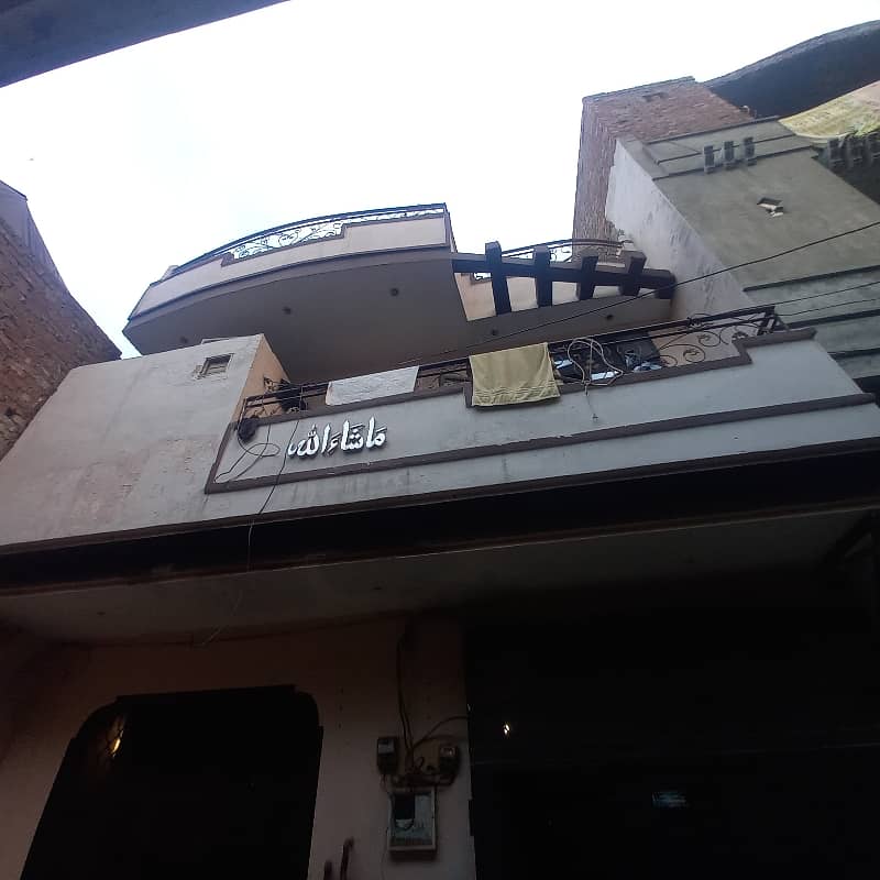 4 Marla Half Triple Storey House For Sale In Lal Pull Near By Canal Road Lahore 3