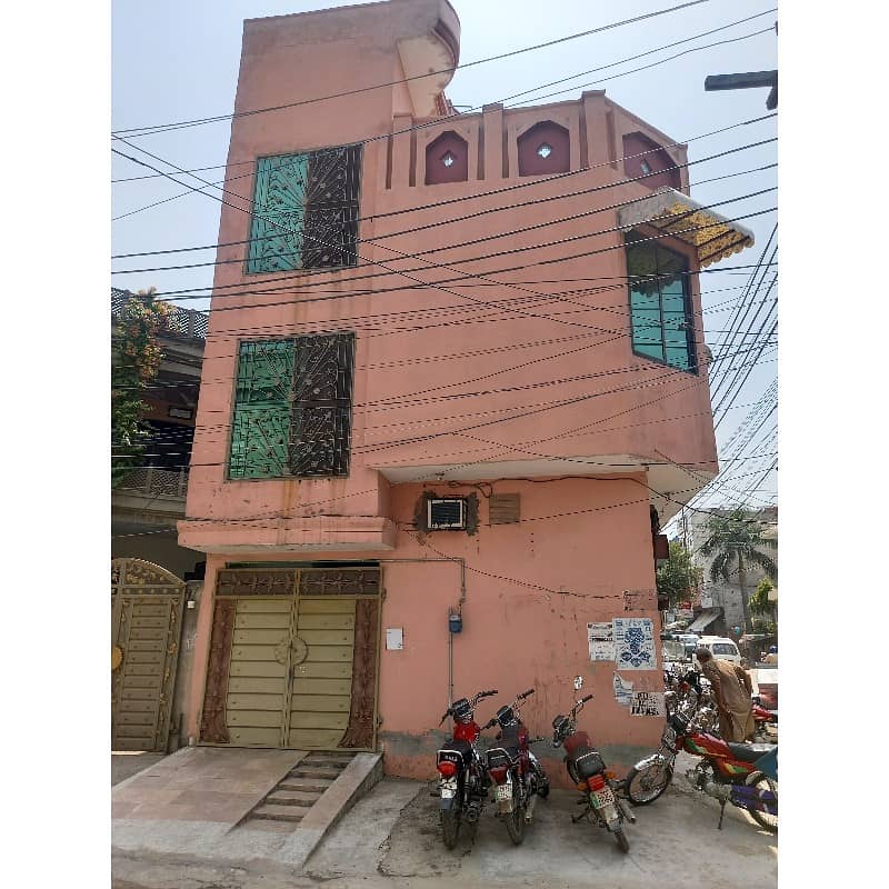 3 Marla Double Storey Corner Commercial Building For Sale In Amir Town Harbanspura Lahore 0