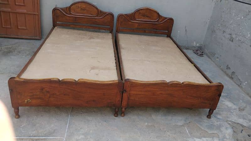 Single Bed set | Sheesham wood Bed | Solid Wood Bed 0