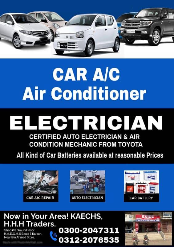 Car AC AND ELECTRICIAN 0