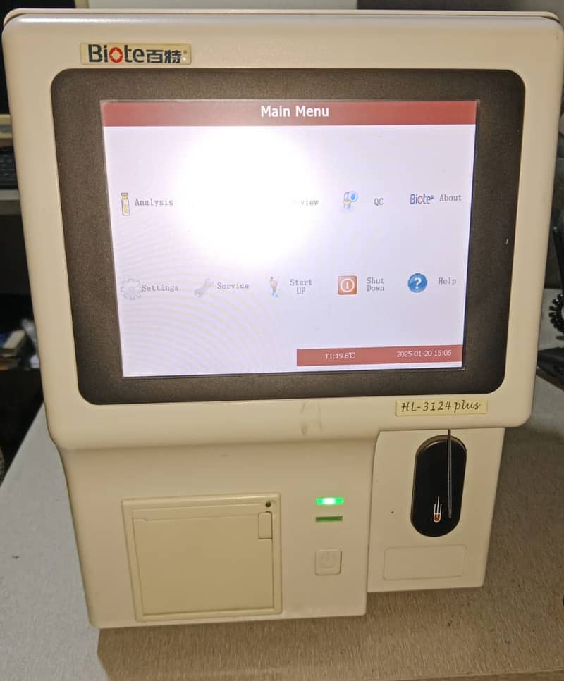 HAEMATOLOGY ANALYZER: HL-3124 PLUS 1