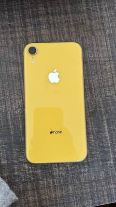 iphone xr back / new back yellow colour iphone xr body