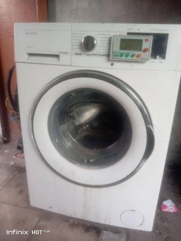 Sharp washing machine 2