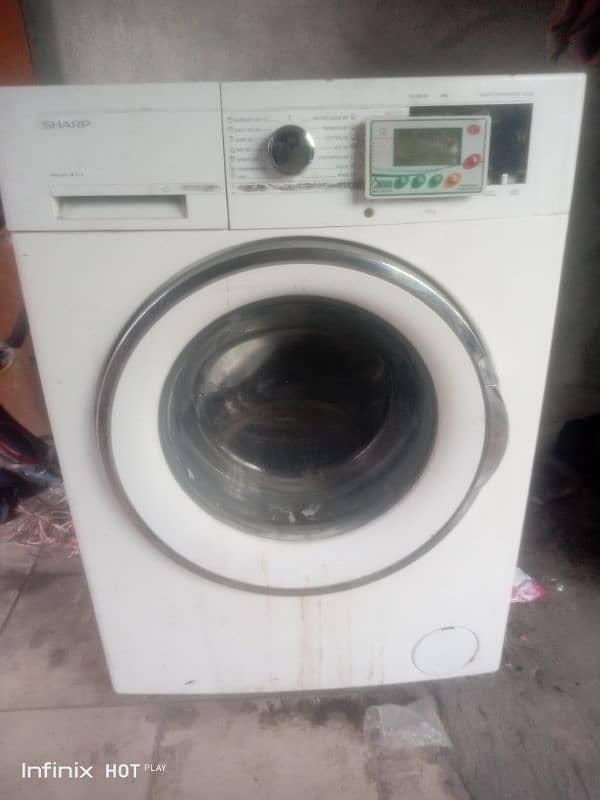 Sharp washing machine 3