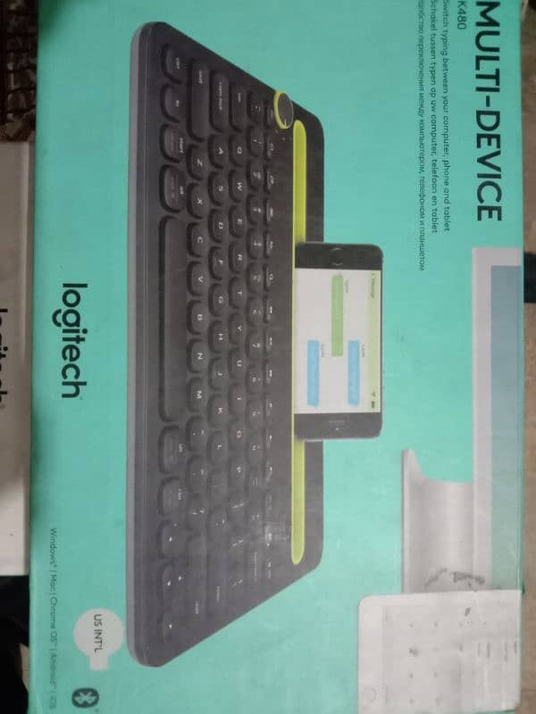 Logitech wireless Multi Device keyboard K480 0