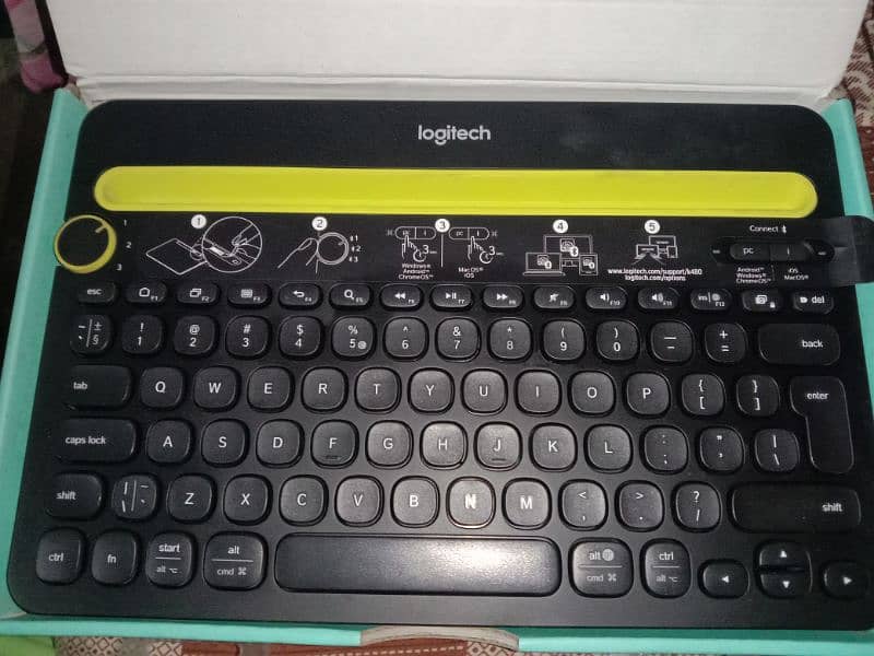 Logitech wireless Multi Device keyboard K480 2