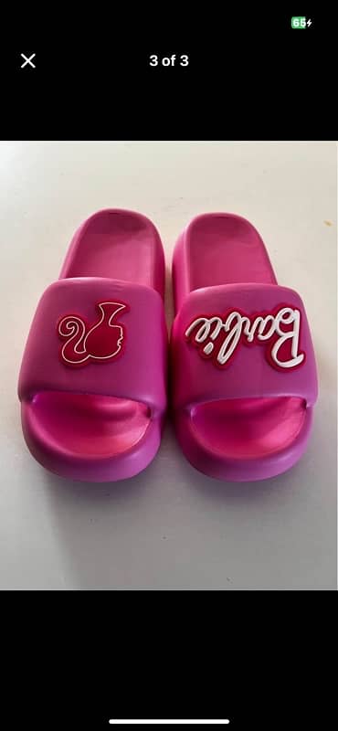 Barbie Slippers Miniso 2