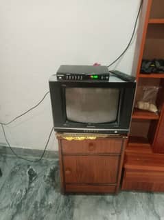 Television and dish