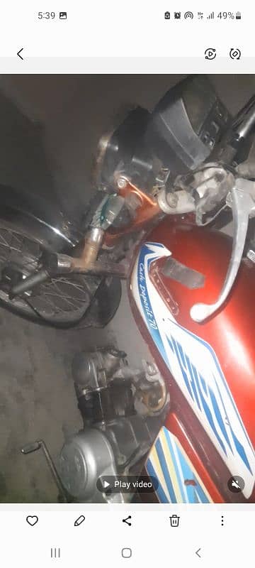 honda cd 70 exchange possible 5