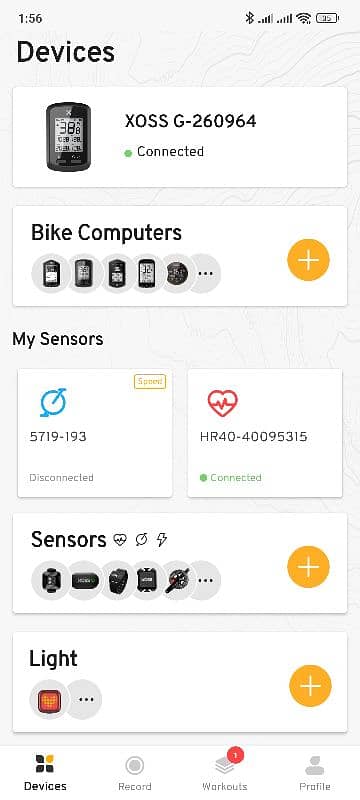 Cycling Smart Accessories Bundle, Computer/Heart rate/Cadence/Aerobars 4