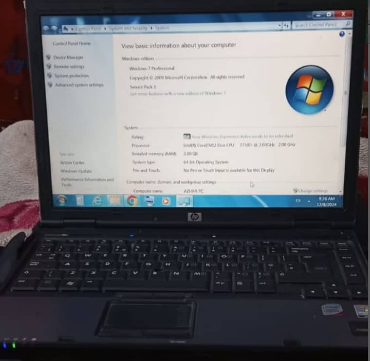 hp t7300 laptop 1