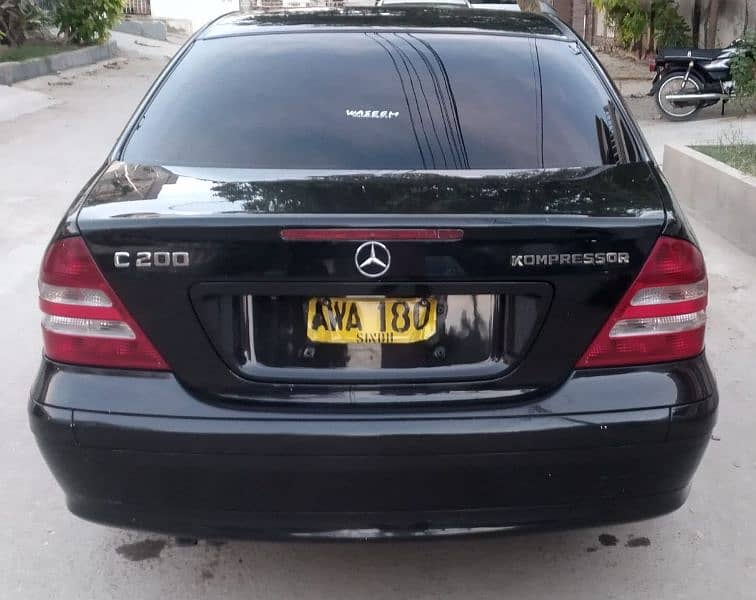 Mercedes C Class  C200 ,model 2007 registration 2011 4