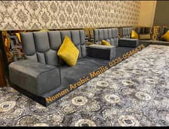 Noman Arabic Majlis - Brass Majlis - Sofa Set