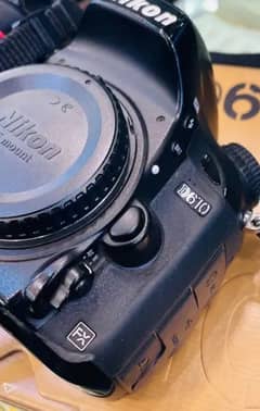 Full Frame Nikon D610 With Box Only Body