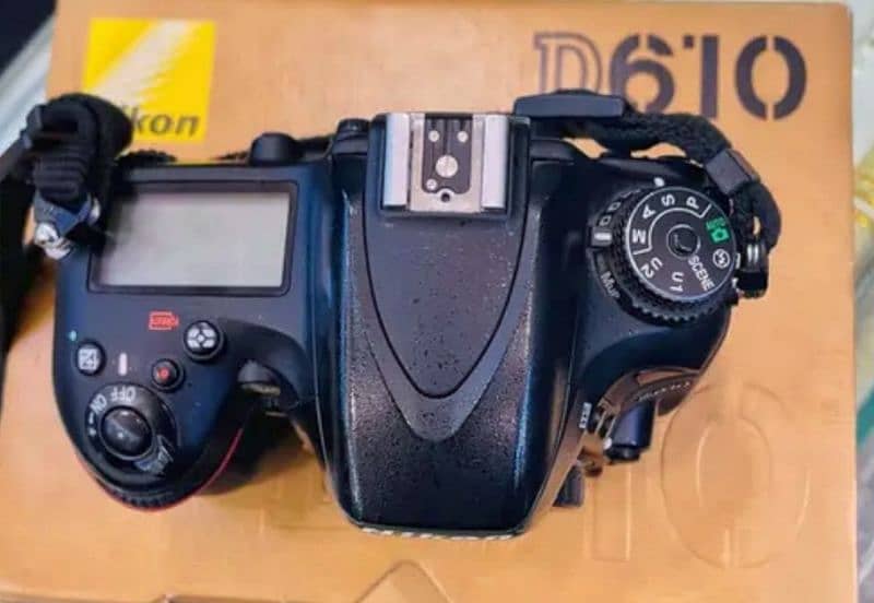 Full Frame Nikon D610 With Box Only Body 2