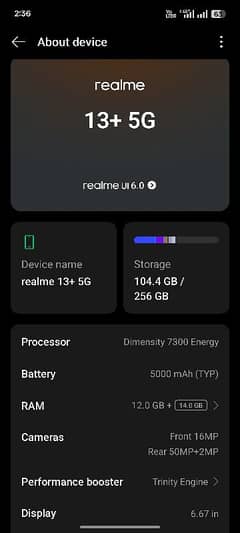 Realme 13 plus 5g Purple Color