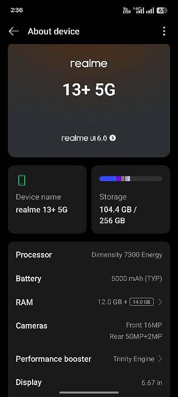 Realme 13 plus 5g Purple Color 0