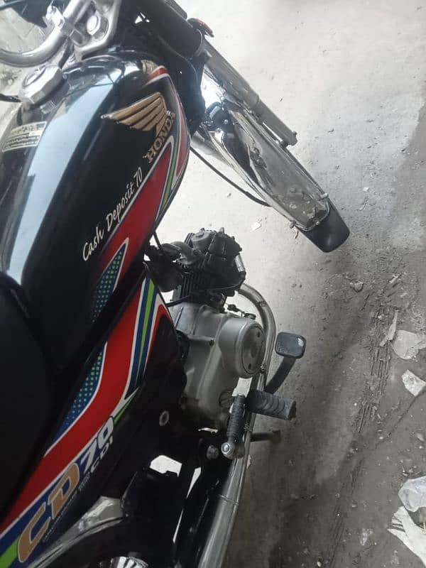 honda cd 70 2018b model in good condition 0/3/4/9/6/9/4/1/8/1/7 5