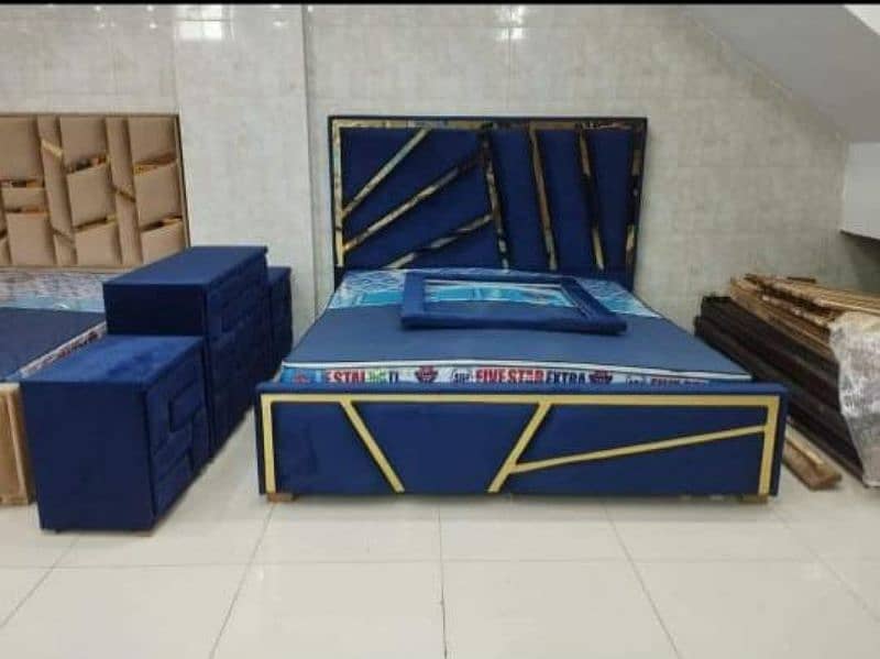 double bed bran new furniture home Depot 1