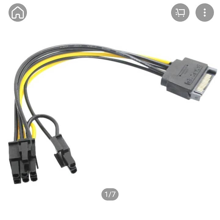 PCI-E Power Cable for Graphic Card(2Pcs).        Vga to hdmi converter 0