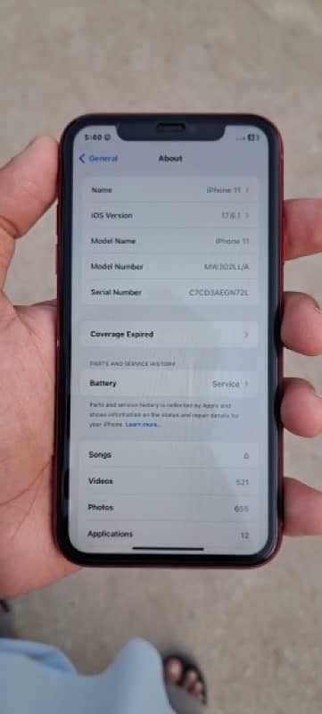 iPhone 11 factory unlock all ok water pack 7