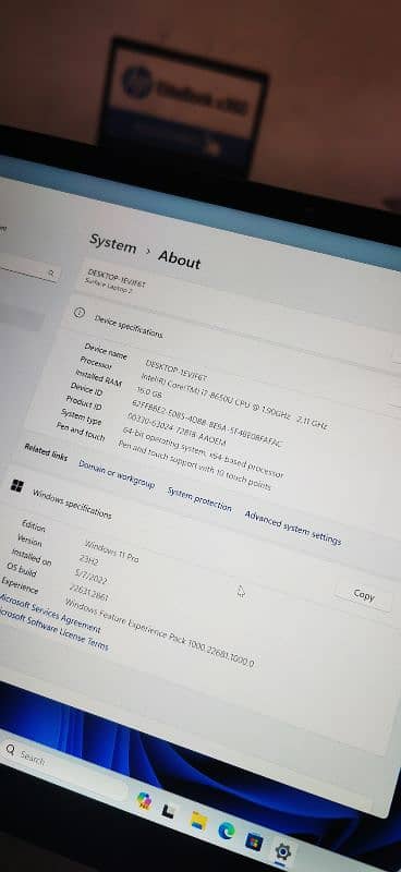 surface laptop i7/16/512/4ktouch box condition 2