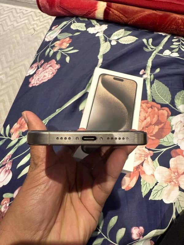 iPhone 15 Pro Max 256GB PTA Approved Titanium 3