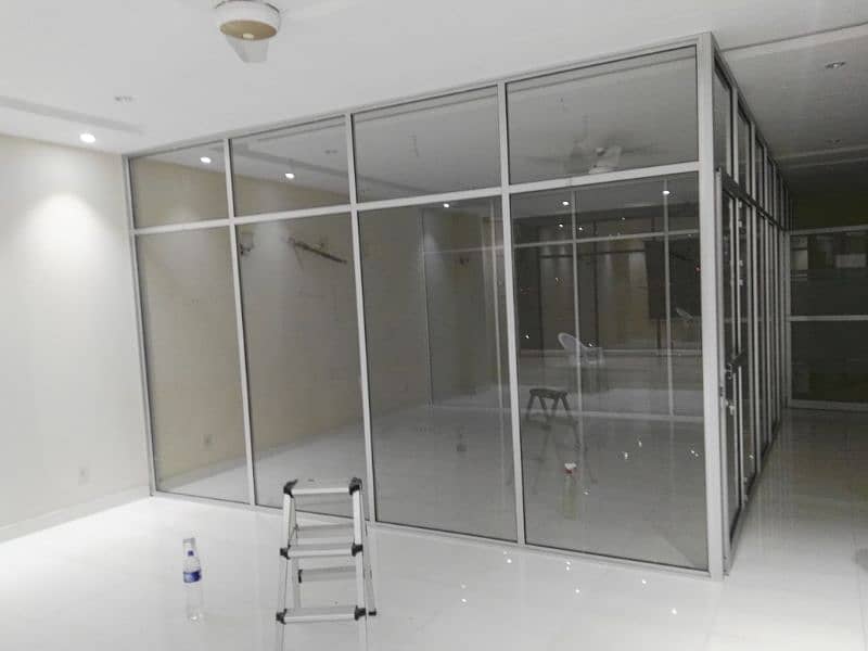 Glass office cabins/ Aluminum office partition/ Office doors 2