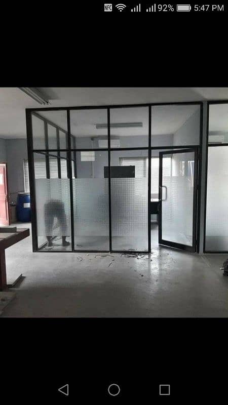 Glass office cabins/ Aluminum office partition/ Office doors 10