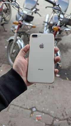 iphone 8 plus PTA approved 64gb with box