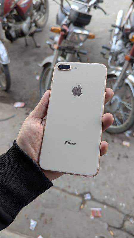 iphone 8 plus PTA approved 64gb with box 6