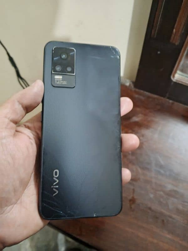 vivo v 21 e Black color 8gb+128gb 1