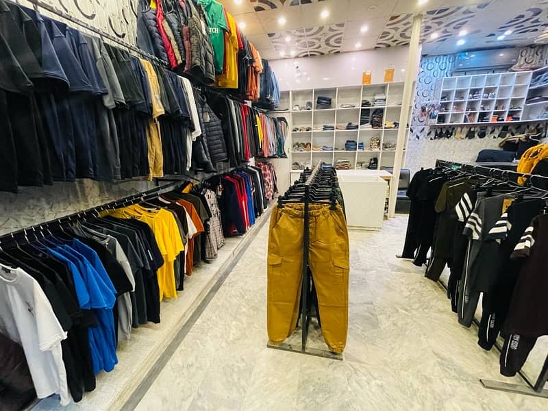 Gents Garments shop for sale/running business/Clothing/Shop/Business 4