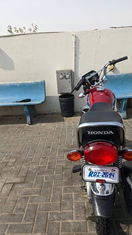 Honda cg 125 2024 brand new condition 4