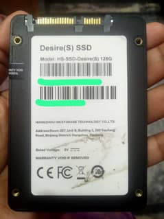 Desire 128 GB SSD, Health 100% Exchange with 720GB Hard