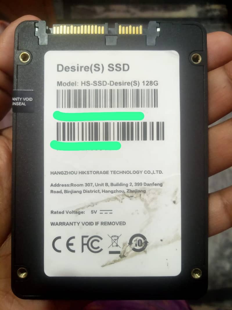 Desire 128 GB SSD, Health 100% Exchange with 720GB Hard 0