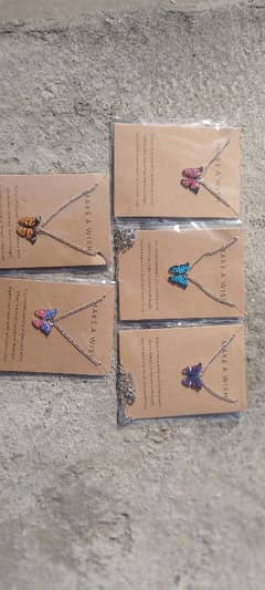 beautiful butterfly necklaces