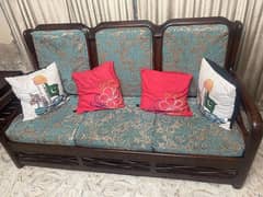 3 seater wooden Sofa for sale